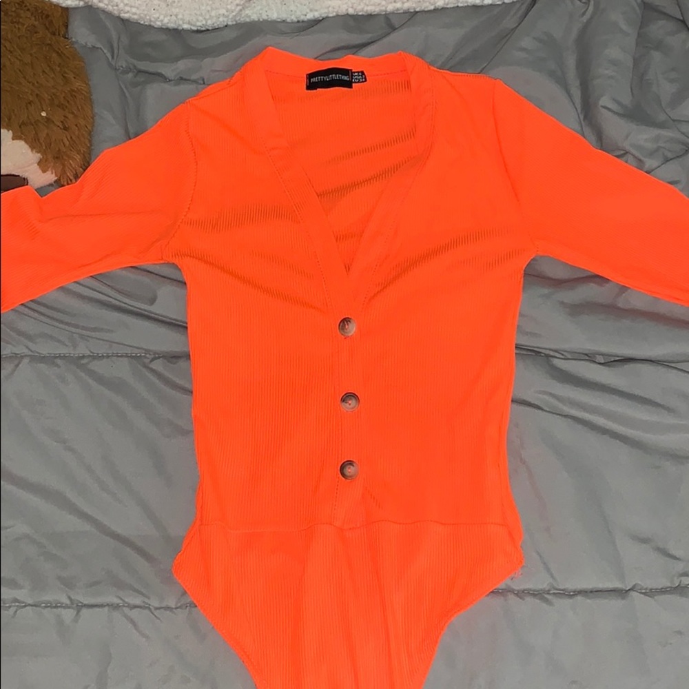 Button up long sleeve bodysuit
